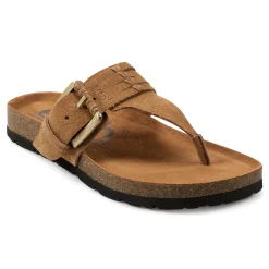 Best Earth Shoes Aldora Woven Round Toe Casual Flat Sandals