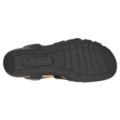 Sale Earth Shoes Berri Woven Casual Round Toe Slip-on Sandals Black