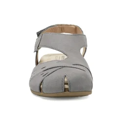 Online Earth Shoes Birdine Casual Round Toe Slip-on Sandals Grey
