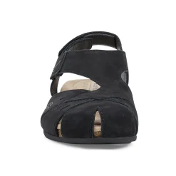 Earth Shoes Birdine Casual Round Toe Slip-on Sandals Black