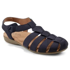 Sale Earth Shoes Blake Woven Casual Round Toe Slip-On Sandals