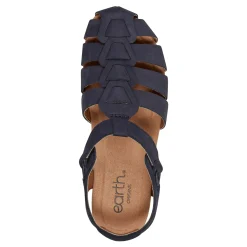 Sale Earth Shoes Blake Woven Casual Round Toe Slip-On Sandals