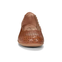 Best Earth Shoes Bria Round Toe Casual Slip-on Ballet Flats Medium Brown