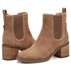Outlet Earth Shoes Cassi Ankle Booties Medium Natural/Elastic
