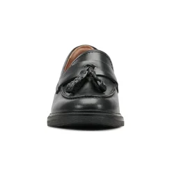Best Earth Shoes Deeana Tassel Loafers Black Leather