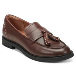 Online Earth Shoes Deeana Tassel Loafers Red Leather