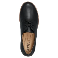 Hot Earth Shoes Eane Stacked Heel Casual Lace-Up Loafers