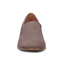 Discount Earth Shoes Edna Round Toe Casual Slip-on Flat Loafers Dark Gray