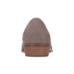 Discount Earth Shoes Edna Round Toe Casual Slip-on Flat Loafers Dark Gray