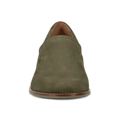 Earth Shoes Edna Round Toe Casual Slip-on Flat Loafers Medium Green