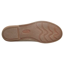 Hot Earth Shoes Edna Round Toe Casual Slip-on Flat Loafers Gold