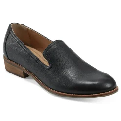 Online Earth Shoes Edna Round Toe Casual Slip-on Flat Loafers Black