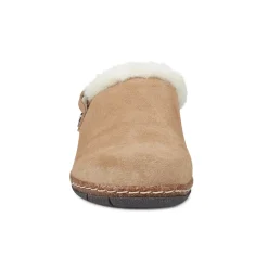 Hot Earth Shoes Elena Cold Weather Round Toe Casual Slip-on Clogs Medium Natural