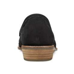 Hot Earth Shoes Ella Round Toe Slip-on Casual Flat Loafers Black