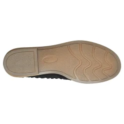 Hot Earth Shoes Ella Round Toe Slip-on Casual Flat Loafers Black