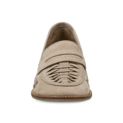 Online Earth Shoes Ella Round Toe Slip-on Casual Flat Loafers Taupe
