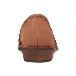 Online Earth Shoes Ella Round Toe Slip-on Casual Flat Loafers Light Natural