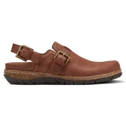 Best Earth Shoes Elmonte Round Toe Slingback Clogs Brown