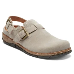 Sale Earth Shoes Elmonte Round Toe Slingback Clogs Taupe