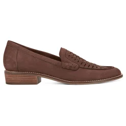 Best Earth Shoes Elona Casual Slip-on Round Toe Loafers Dark Brown