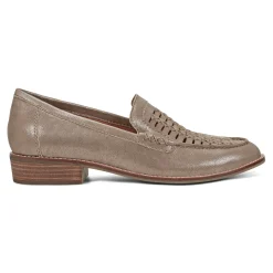 Sale Earth Shoes Elona Casual Slip-on Round Toe Loafers Gold