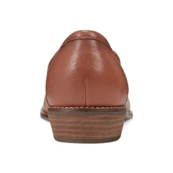 Clearance Earth Shoes Elona Casual Slip-on Round Toe Loafers Medium Brown