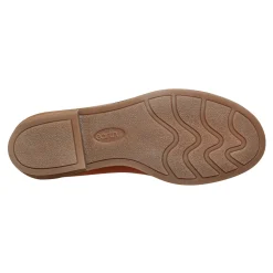 Clearance Earth Shoes Elona Casual Slip-on Round Toe Loafers Medium Brown