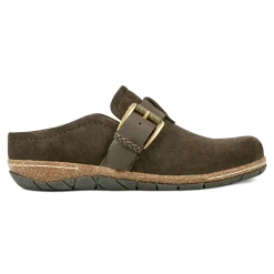 Clearance Earth Shoes Eras Casual Clogs Dark Brown