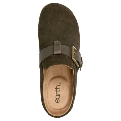 Clearance Earth Shoes Eras Casual Clogs Dark Brown