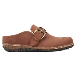 Hot Earth Shoes Eras Casual Clogs Medium Brown