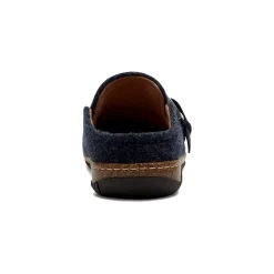Hot Earth Shoes Eras Casual Clogs Dark Blue Wool