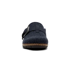 Hot Earth Shoes Eras Casual Clogs Dark Blue Wool