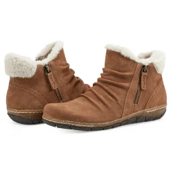 Earth Shoes Eric Round Toe Cold Weather Casual Booties