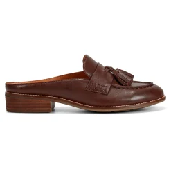 Sale Earth Shoes Everett Casual Slip-on Round Toe Loafers Dark Brown