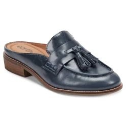 Discount Earth Shoes Everett Casual Slip-on Round Toe Loafers Blue