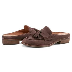 New Earth Shoes Everett Casual Slip-on Round Toe Loafers Dark Brown