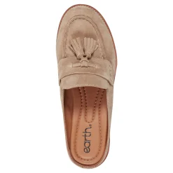 Best Earth Shoes Everett Casual Slip-on Round Toe Loafers Natural