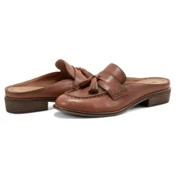 Earth Shoes Everett Casual Slip-on Round Toe Loafers Medium Natural