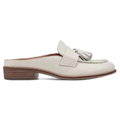 Earth Shoes Everett Casual Slip-on Round Toe Loafers Ivory