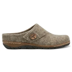Earth Shoes Ezra Round Toe Casual Slip-on Flat Clogs Brown