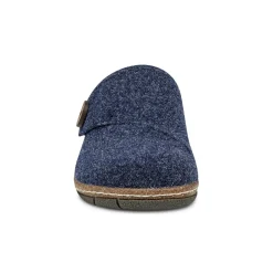 Online Earth Shoes Ezra Round Toe Casual Slip-on Flat Clogs Dark Blue
