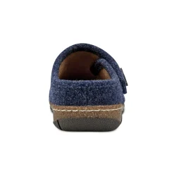 Online Earth Shoes Ezra Round Toe Casual Slip-on Flat Clogs Dark Blue