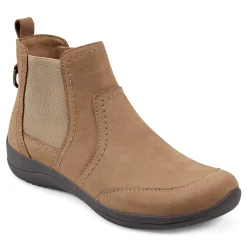 Sale Earth Shoes Faine Round Toe Casual Slip-on Flat Booties