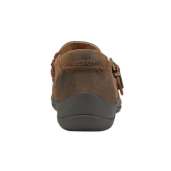 Sale Earth Shoes Farage Round Toe Casual Slip-on Flats Dark Brown