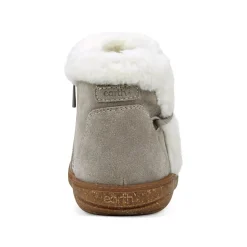 New Earth Shoes Fleet Cold Weather Lace-up Casual Booties Medium Gray