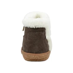 Sale Earth Shoes Fleet Cold Weather Lace-up Casual Booties Dark Brown