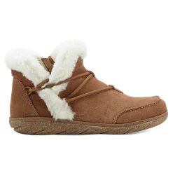 Online Earth Shoes Fleet Cold Weather Lace-up Casual Booties Dark Natural