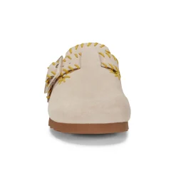 Online Earth Shoes Gena Round Toe Slip-on Flat Casual Clogs Light Natural