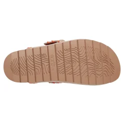 New Earth Shoes Gena Round Toe Slip-on Flat Casual Clogs Taupe