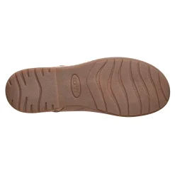 Outlet Earth Shoes Hilaree Water Repellent Round Toe Ruched Casual Booties Taupe